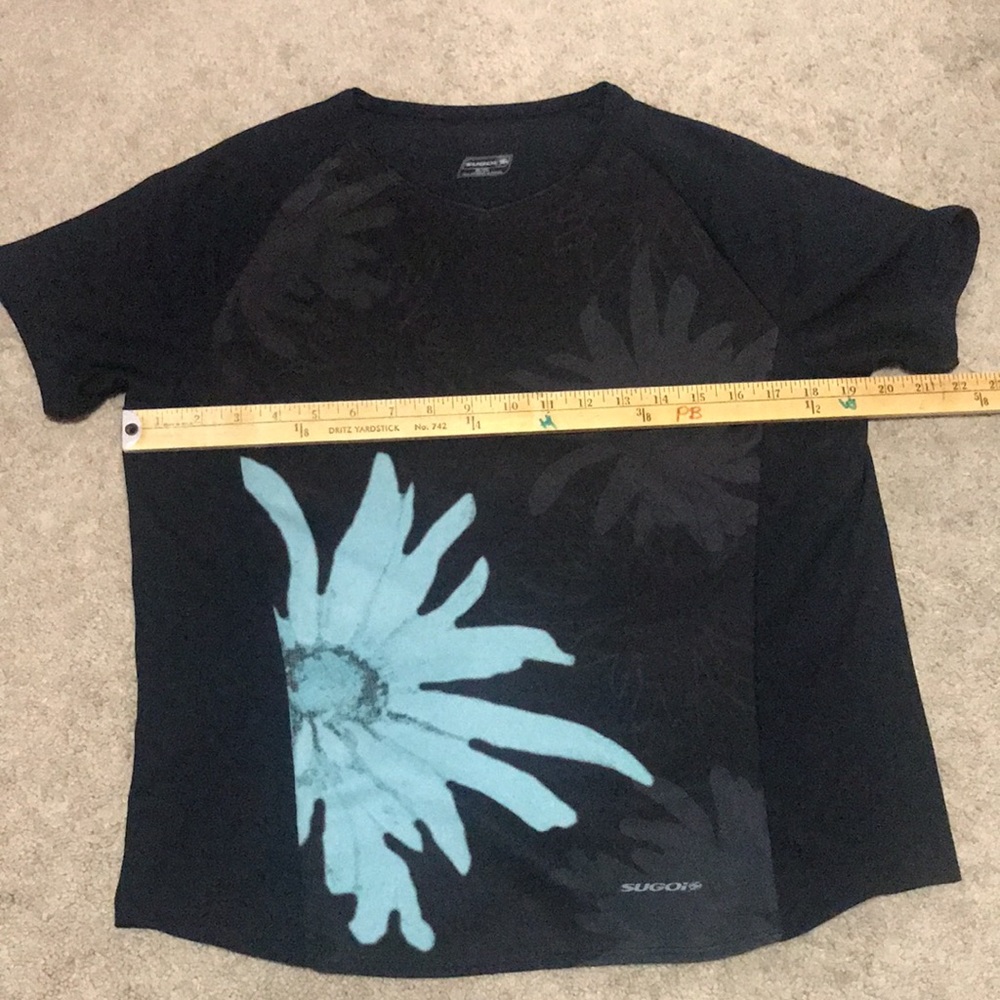 Sugoi, size XL, black fitted t-shirt - Picture 2 of 10